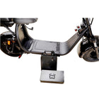 MotoTec Knockout 60v 2000w Lithium Electric Scooter Black