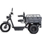 MotoTec Electric Trike 60v 2500w Black
