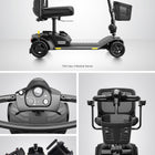 Pride Go-Go Elite Traveller Gen 3 Platinum 4-Wheel Scooter