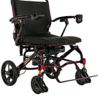 Pride Jazzy Carbon HD Power Wheelchair Black Cherry