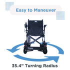 Journey Air Lightweight Folding Power Chair