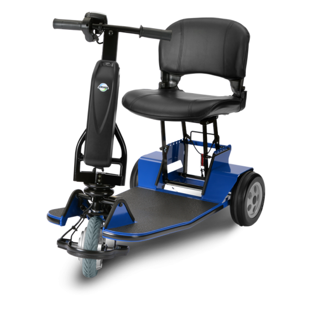 Amigo TravelMate Folding Mobility Solution Blue